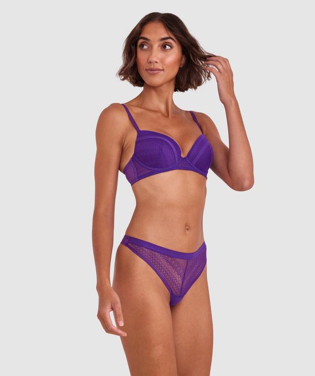 Alby V String - Purple
