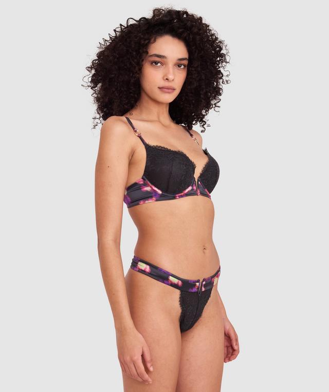 Alessia Push Up Bra - Floral Print