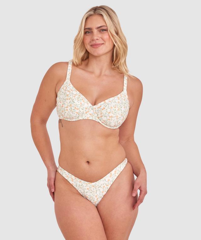 Alexandra Full Cup Underwire Bikini Top - Print Floral