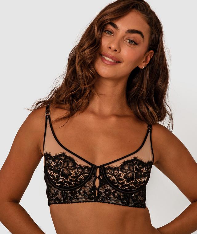 All About Me Underwire Bra - Black