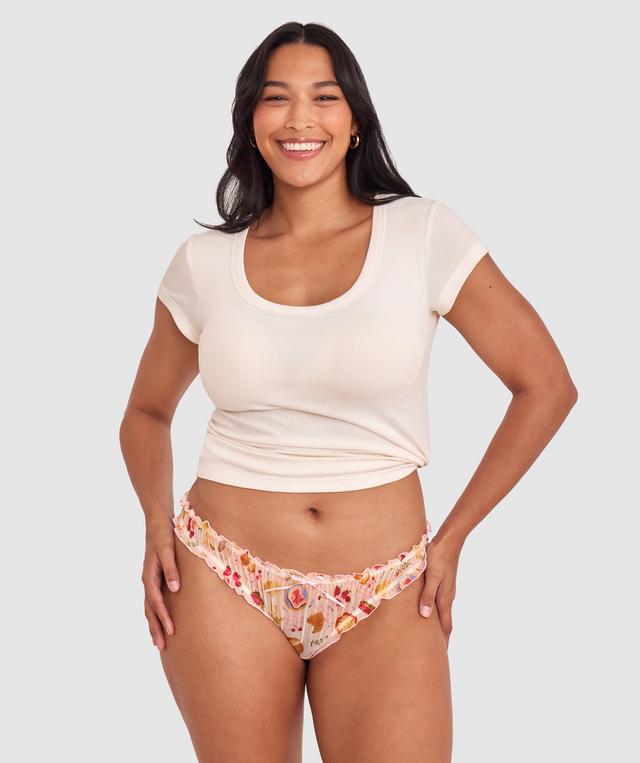Allison G String - Print