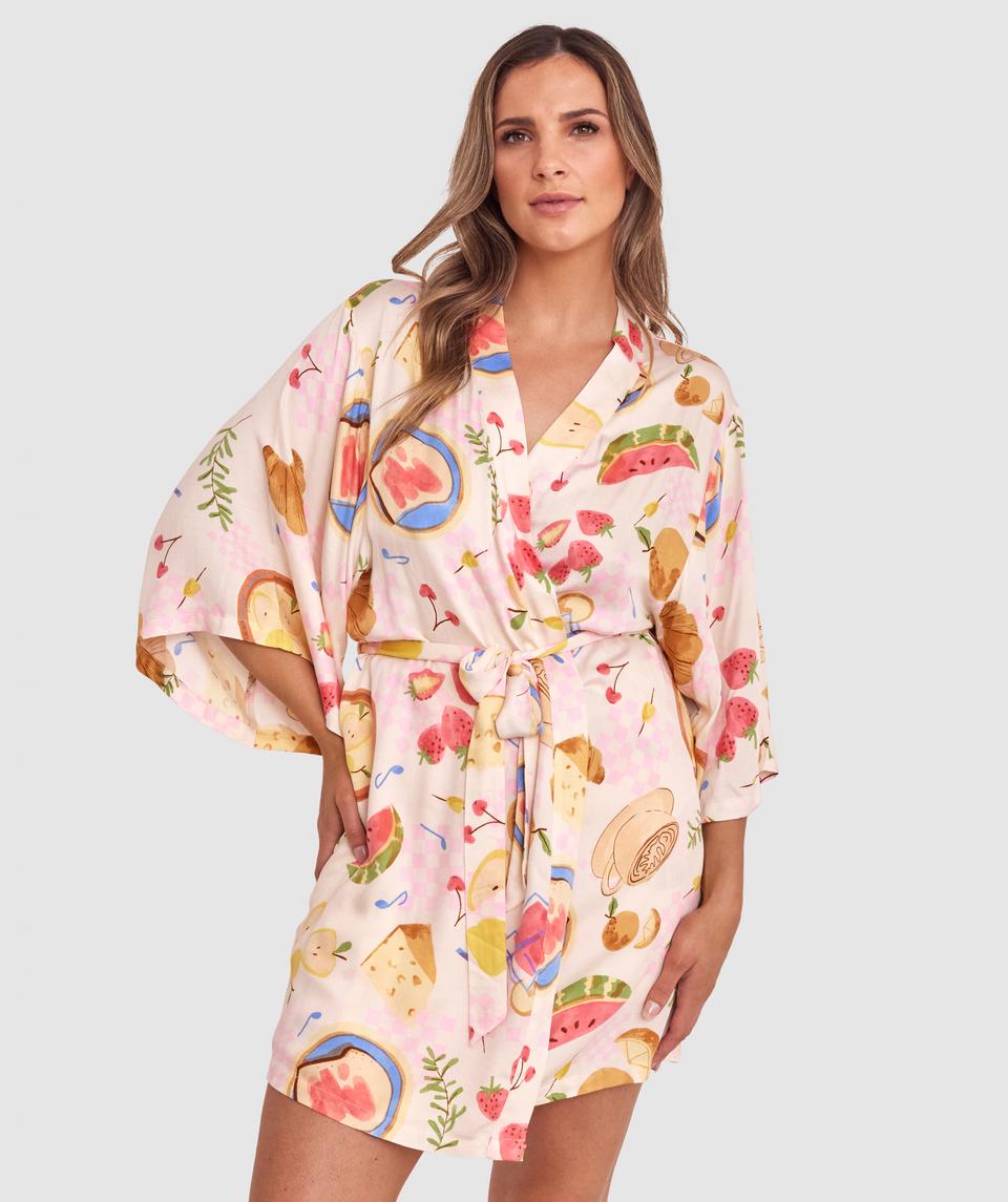 Allison Short Wrap - Print