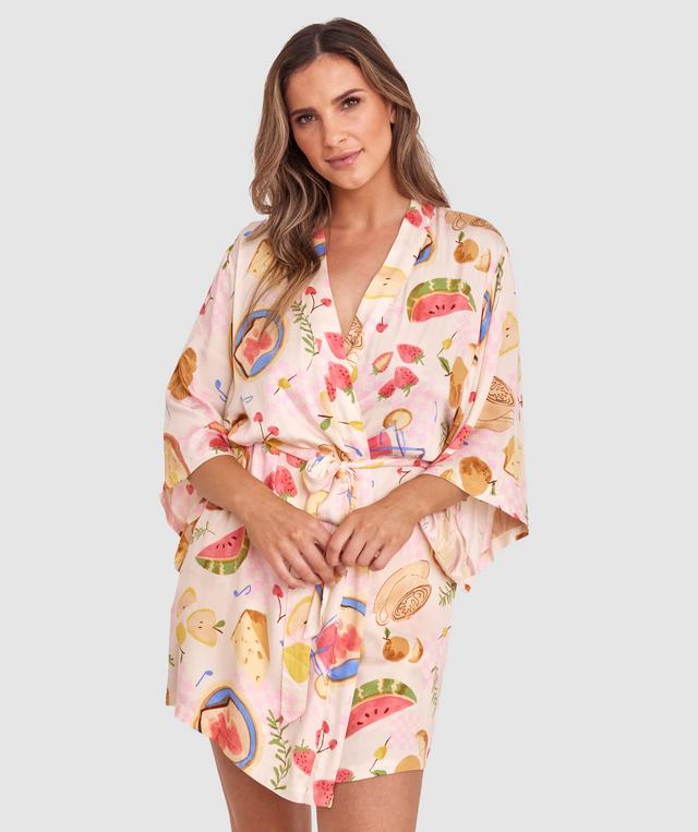 Allison Short Wrap - Print