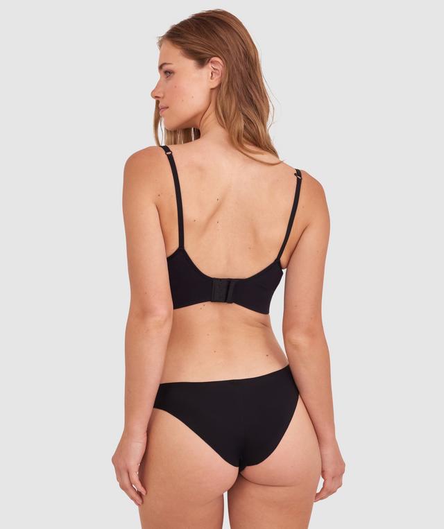 Alyssia Push Up Wirefree - Black/Print