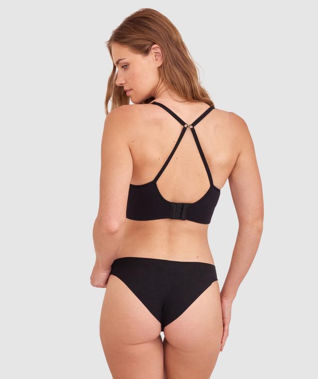 Alyssia Push Up Wirefree - Black/Print