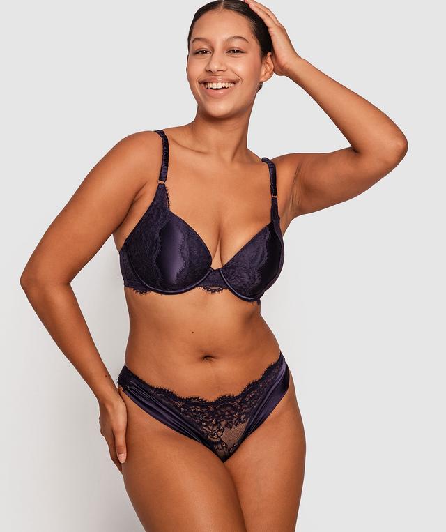 Angela Brazilian Knicker - Navy