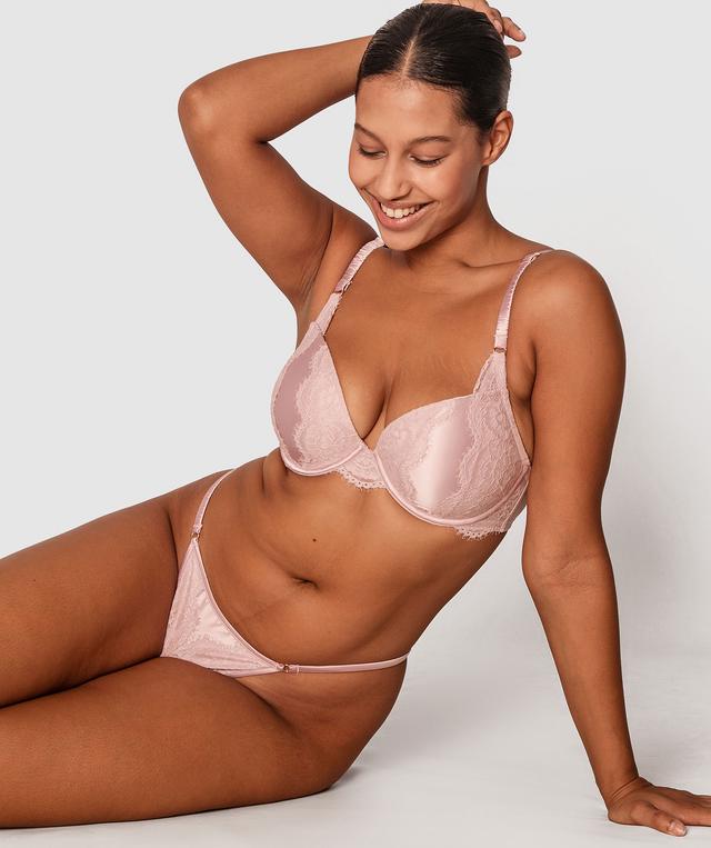 Angela Mini V Knicker - Light Pink