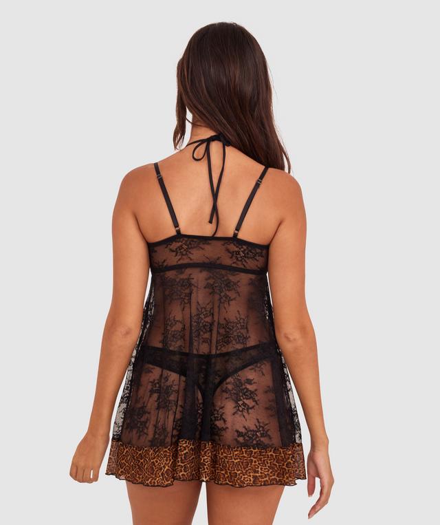 Angelique Babydoll - Print Animal