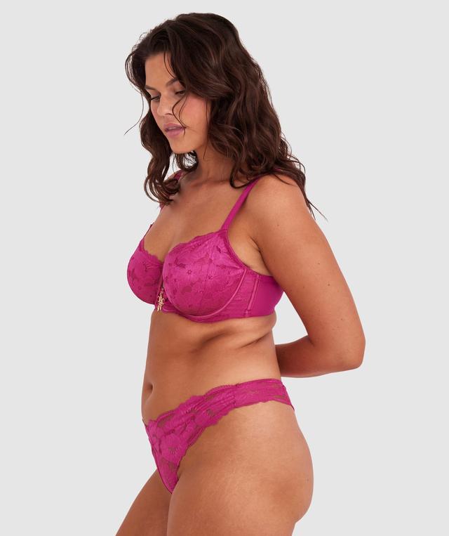 Annalise Full Coverage Bra - Rose