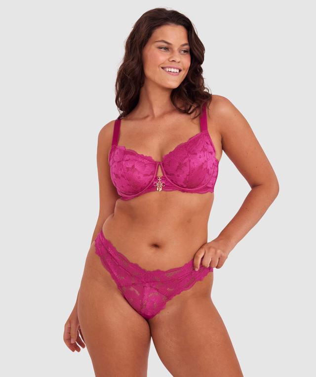 Annalise V String - Rose