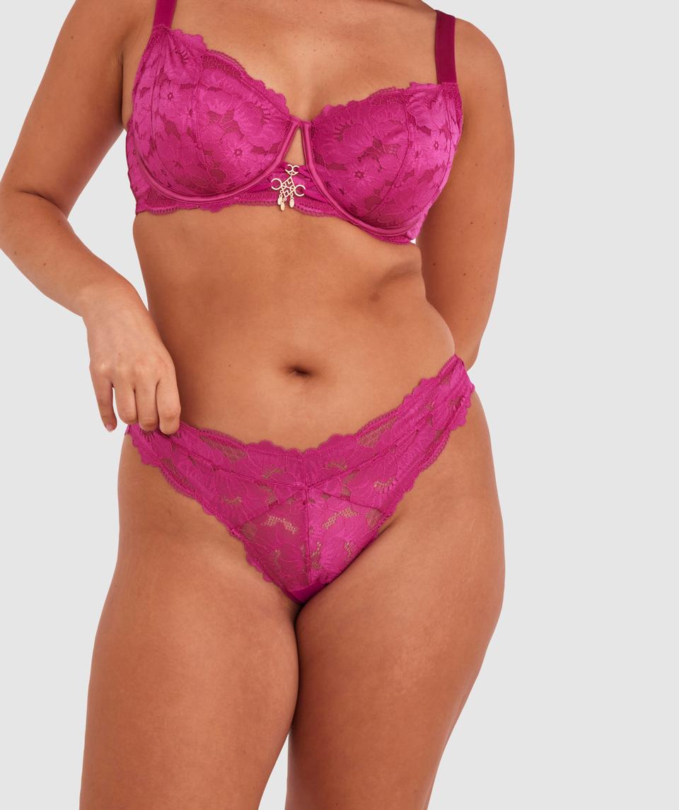 Annalise V String - Rose