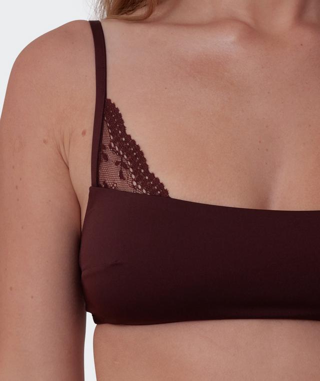Anusha Wirefree Bra - Dark Brown