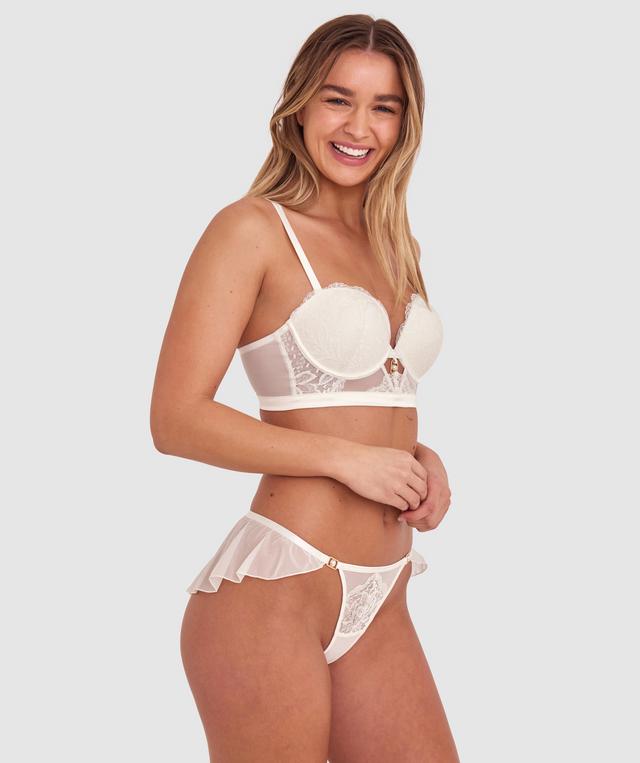 Aquata Push Up Bra - Ivory