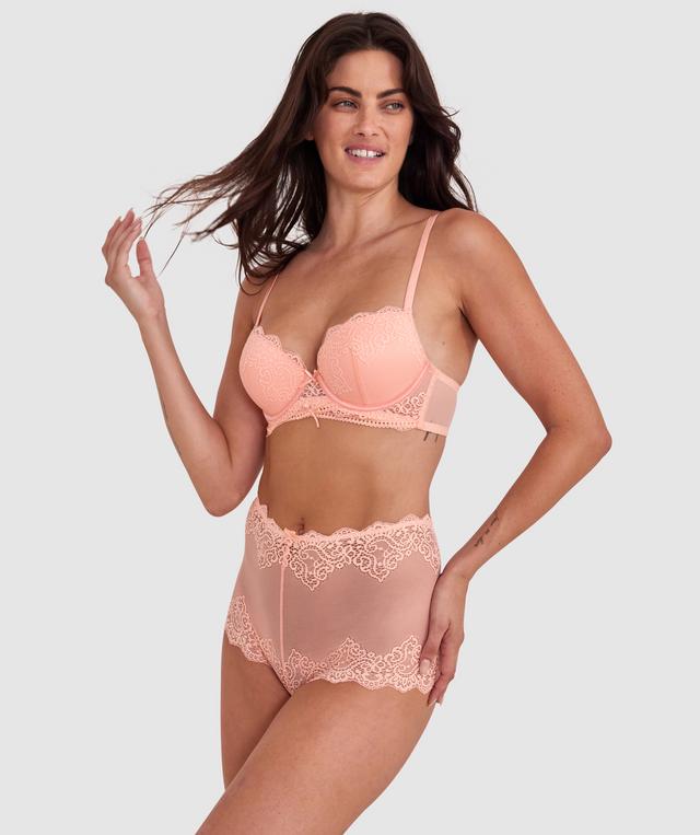Arabella Shortie - Light Coral