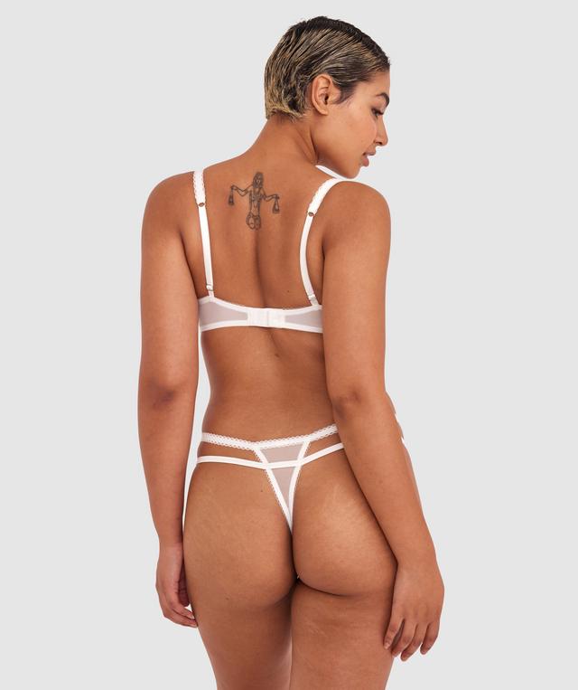 Ariarne Contour Plunge Bra - Ivory