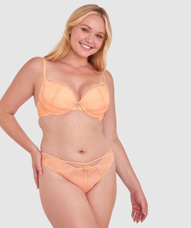 Arielle Lightly Lined Bra - Light Coral