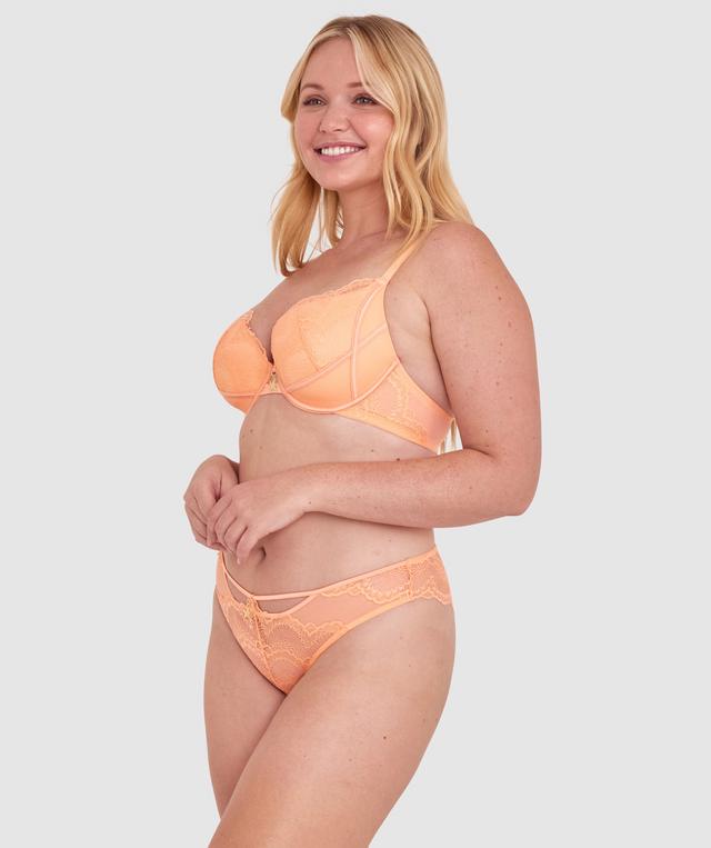 Arielle Lightly Lined Bra - Light Coral