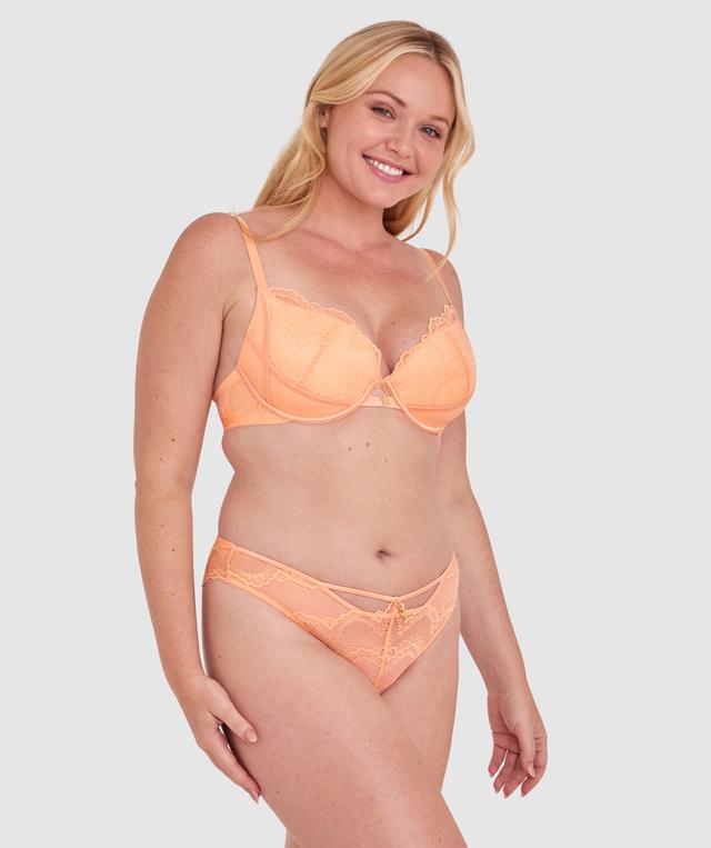 Arielle Lightly Lined Bra - Light Coral