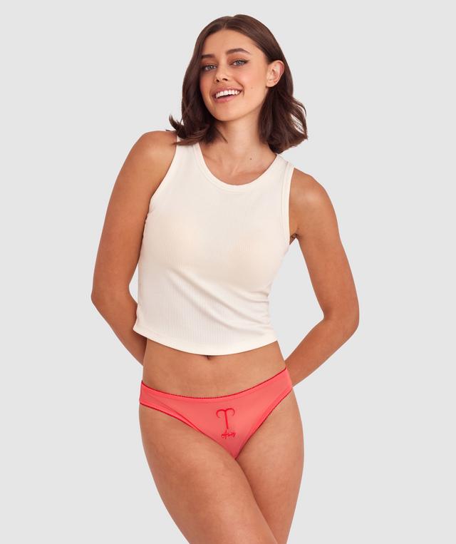 Aries G String - Light Red