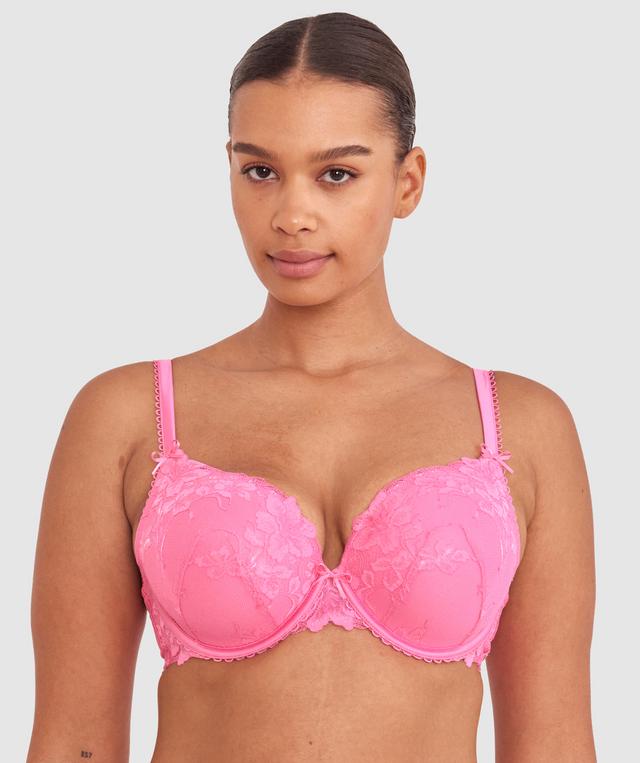 Shimma is wearing a 12 DD top and 12 bottom with bust 94cm/37in waist 70cm/27 1/2in and hip 107cm/42in. She stands at 175cm/5'9in.