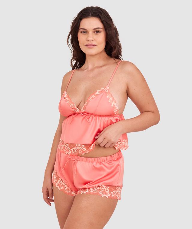 Arla Short - Dark Coral