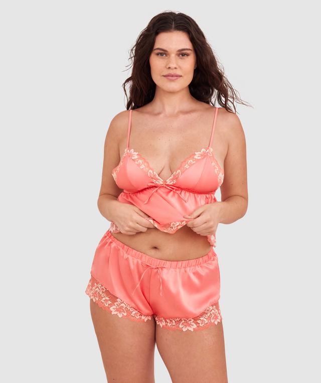Arla Short - Dark Coral
