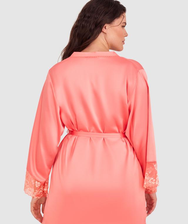 Arla Short Wrap - Dark Coral