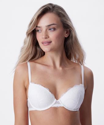 Arya Lightly Lined Bra - Ivory (IVORY)