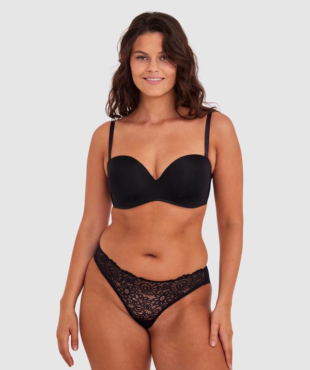 Audrey Brazilian Knicker - Black