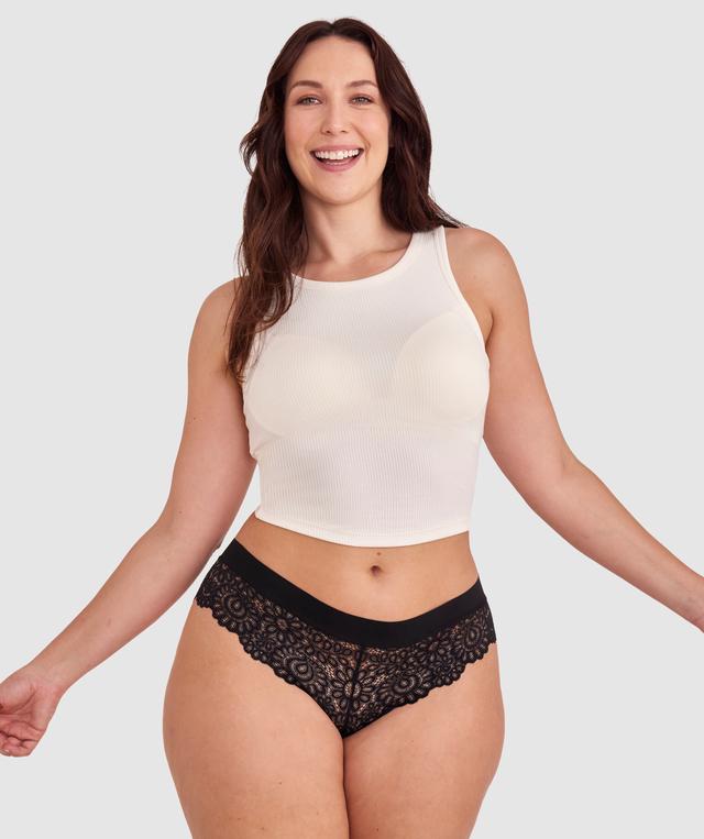 Audrey Brazilian Knicker - Black