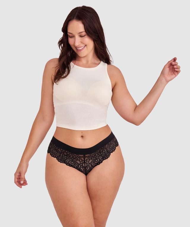 Audrey Brazilian Knicker - Black