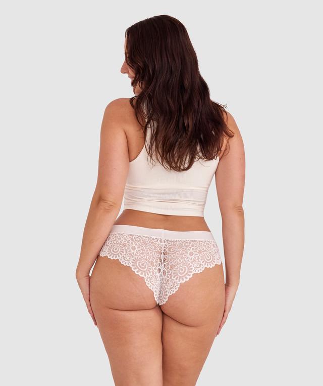 Audrey Brazilian Knicker - Ivory