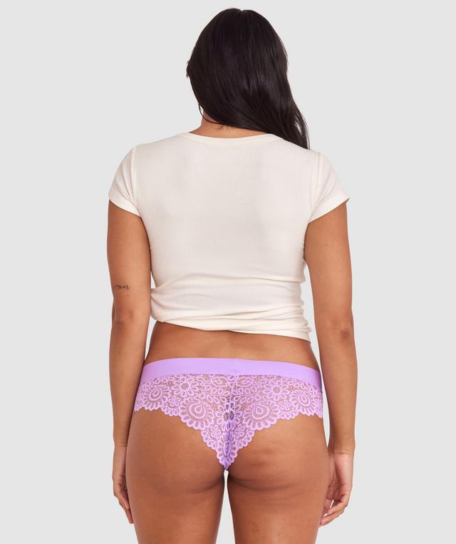Audrey Brazilian Knicker - Light Purple