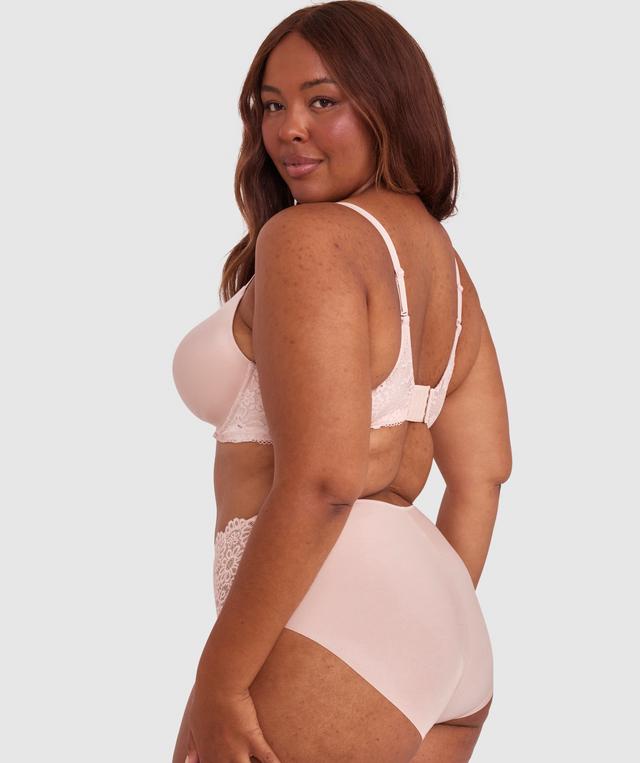 Audrey Full Brief Knicker - Blush Pink