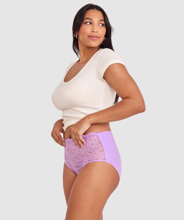 Audrey Full Brief - Light Purple