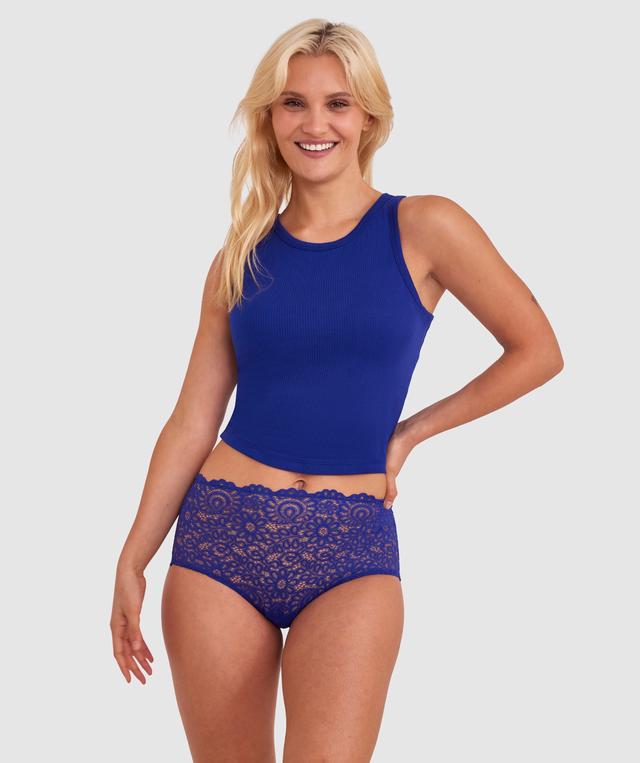Audrey Full Brief - Navy