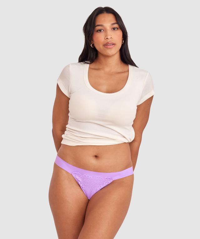 Audrey G String - Light Purple