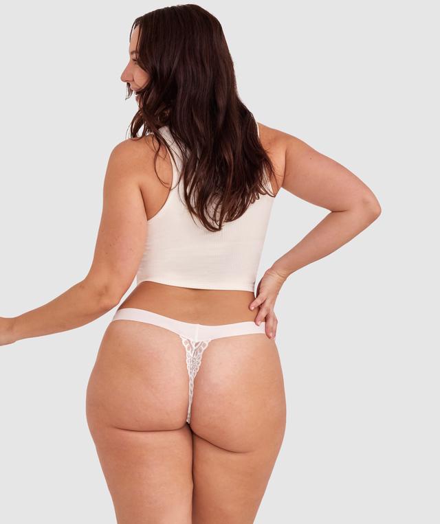 Audrey V String - Ivory