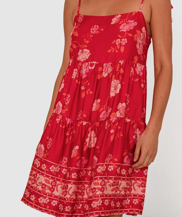 Aurelia Tiered Slip - Floral Print