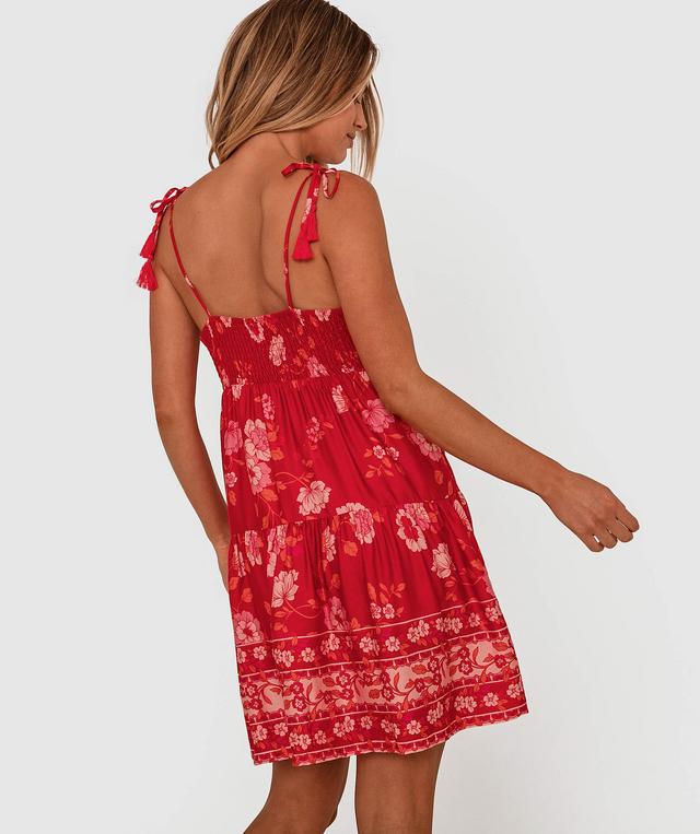 Aurelia Tiered Slip - Floral Print