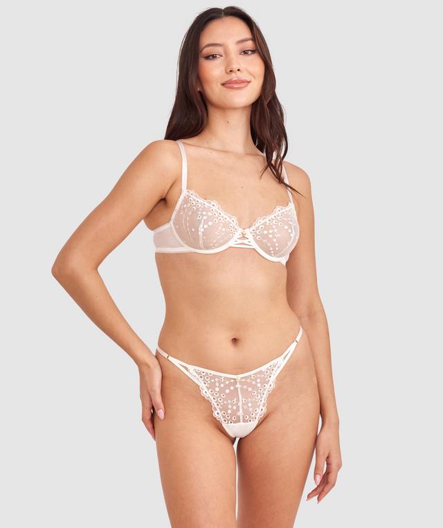 Aveline Unlined Bra - Ivory