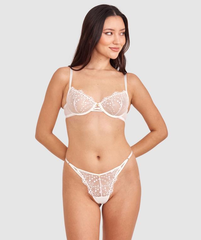 Aveline Unlined Bra - Ivory
