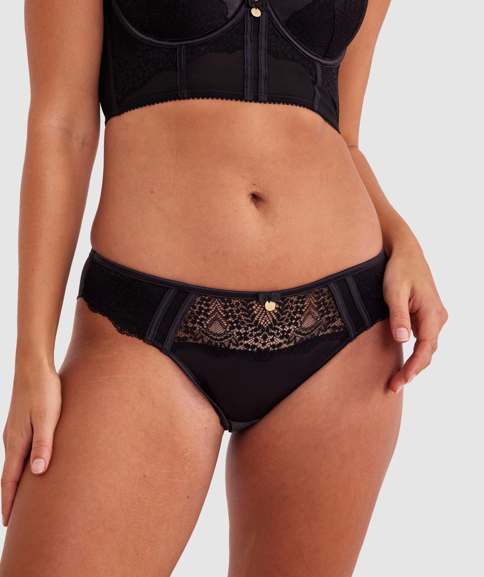 Aversa Brazilian Knicker - Black
