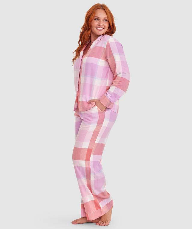 Azlin Long Sleeve Shirt - Print Check