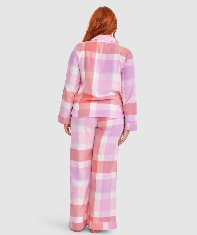 Azlin Long Sleeve Shirt - Print Check