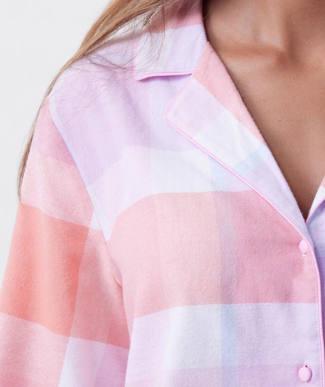Azlin Long Sleeve Shirt - Print Check