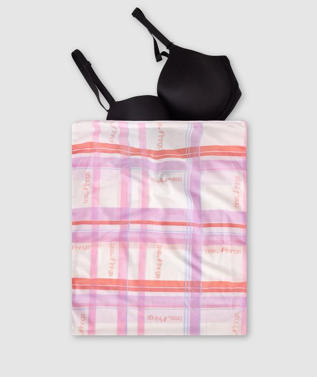 Azlin Regular Washbag - Print Check