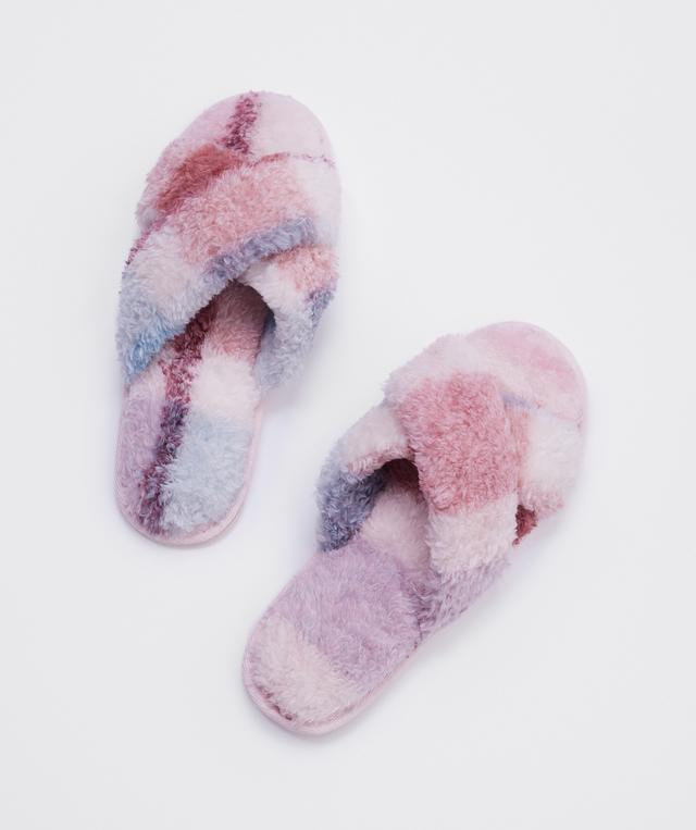 Azlin Slippers - Print Check