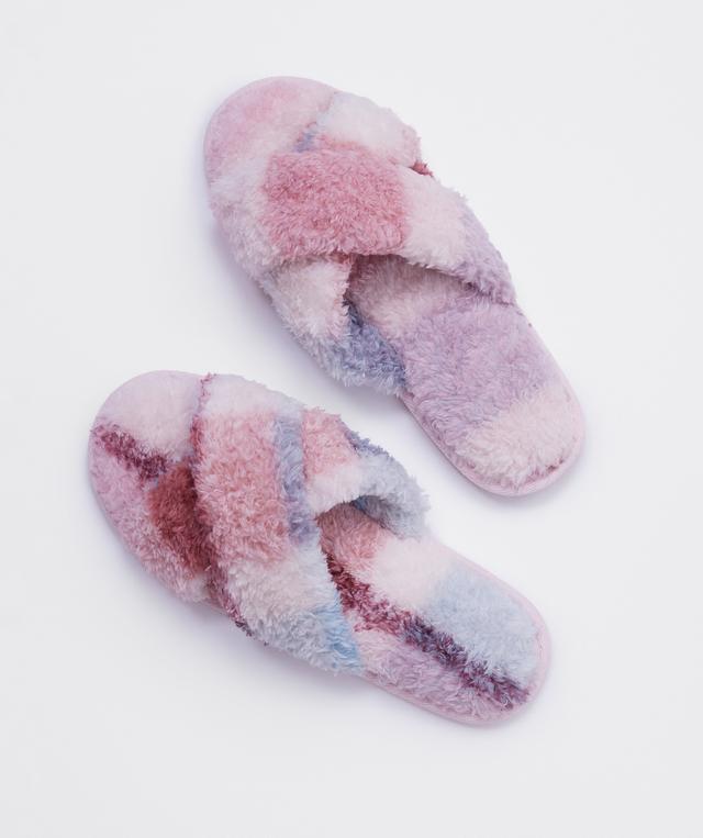 Azlin Slippers - Print Check