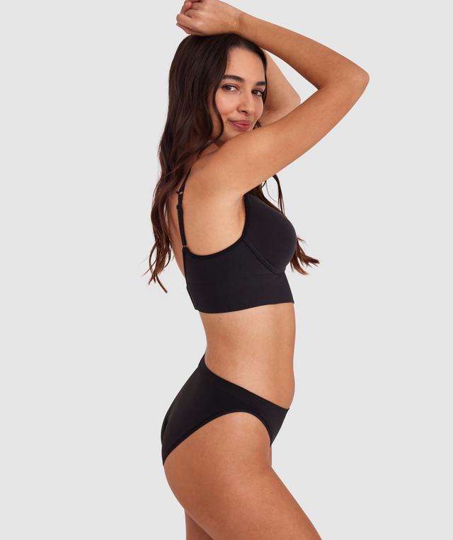 Base Layers Bikini Knicker - Black